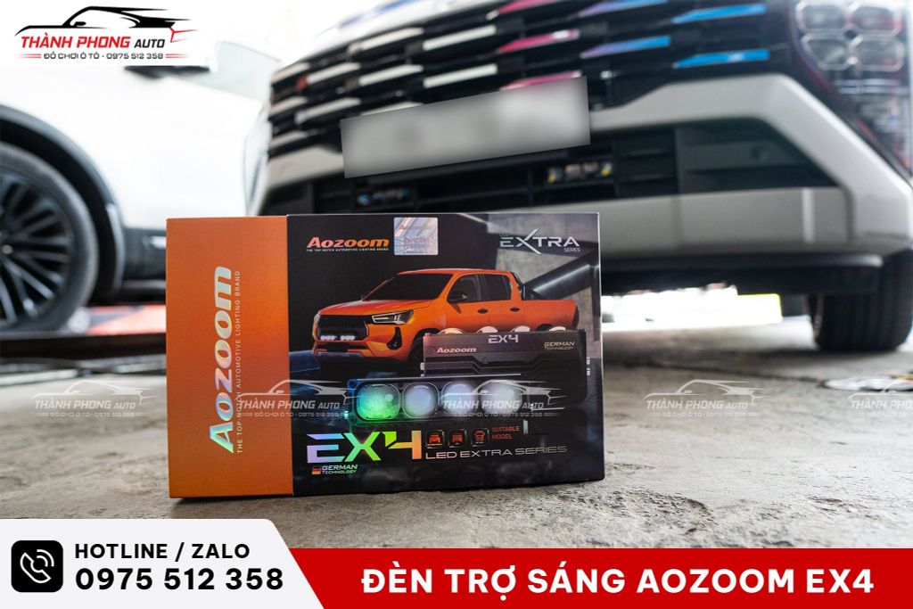 đèn trợ sáng aozoom ex4