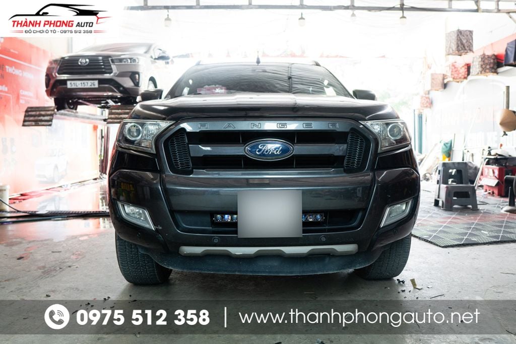độ đèn trợ sáng cho Ford Ranger