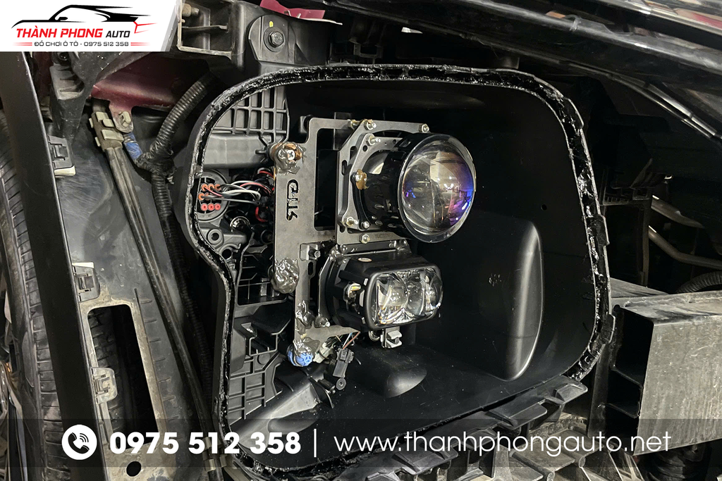 hyundai tucson độ đèn