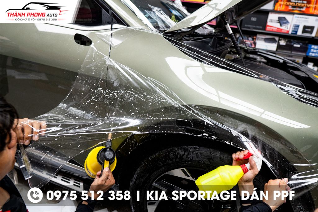 dán ppf cho kia sportage