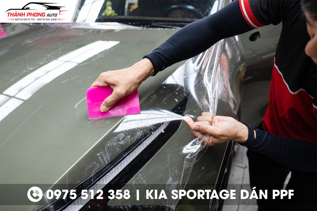 dán ppf cho kia sportage