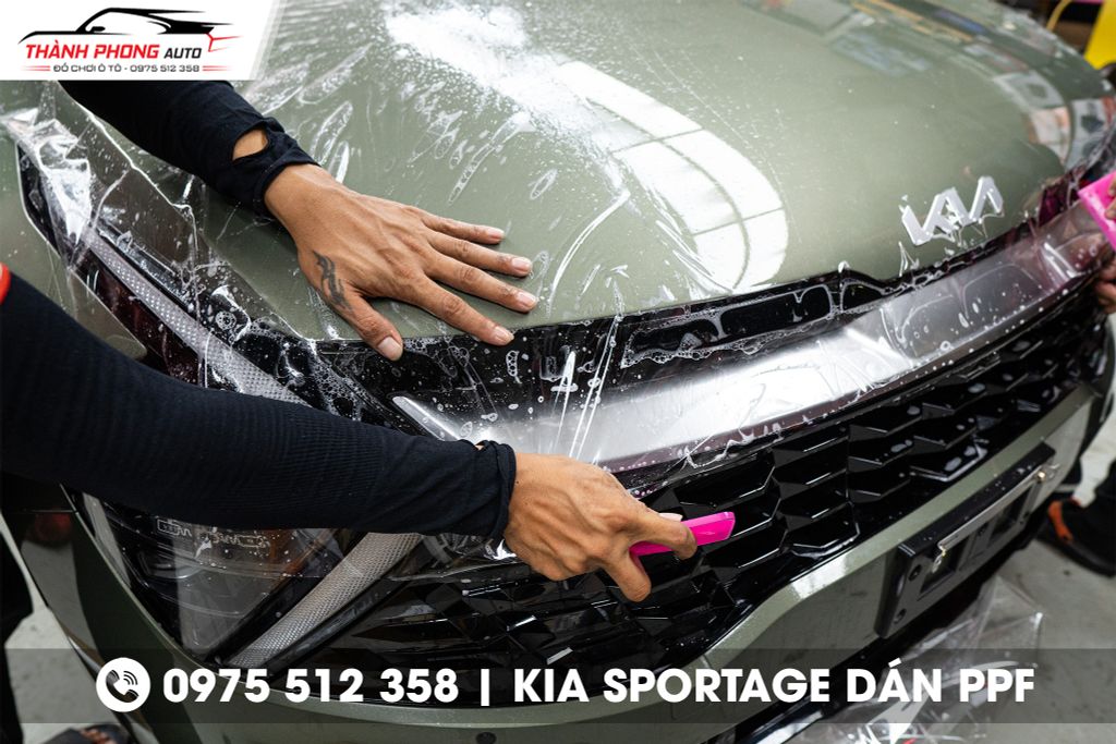 dán ppf cho kia sportage