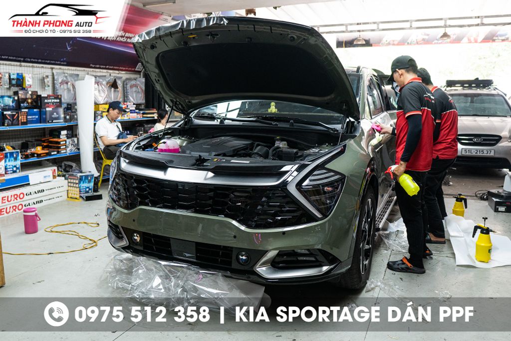 dán ppf cho kia sportage