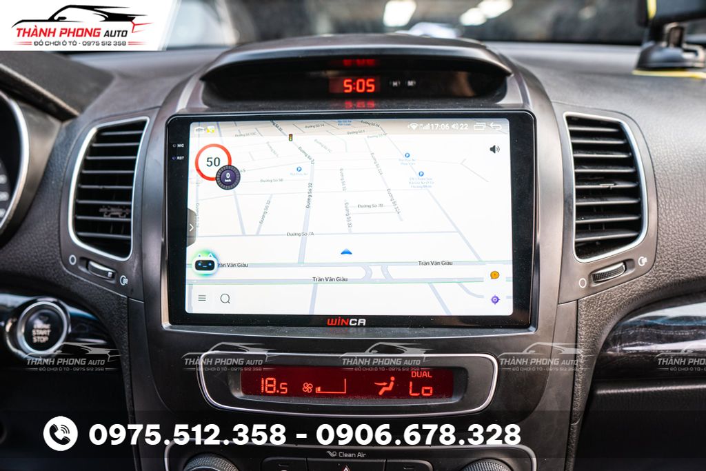 Lắp Màn Hình Android Cho Kia Sorento 2015