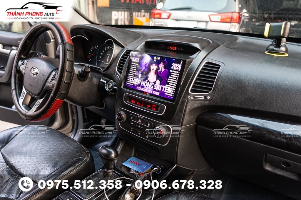 Lắp Màn Hình Android Cho Kia Sorento 2015
