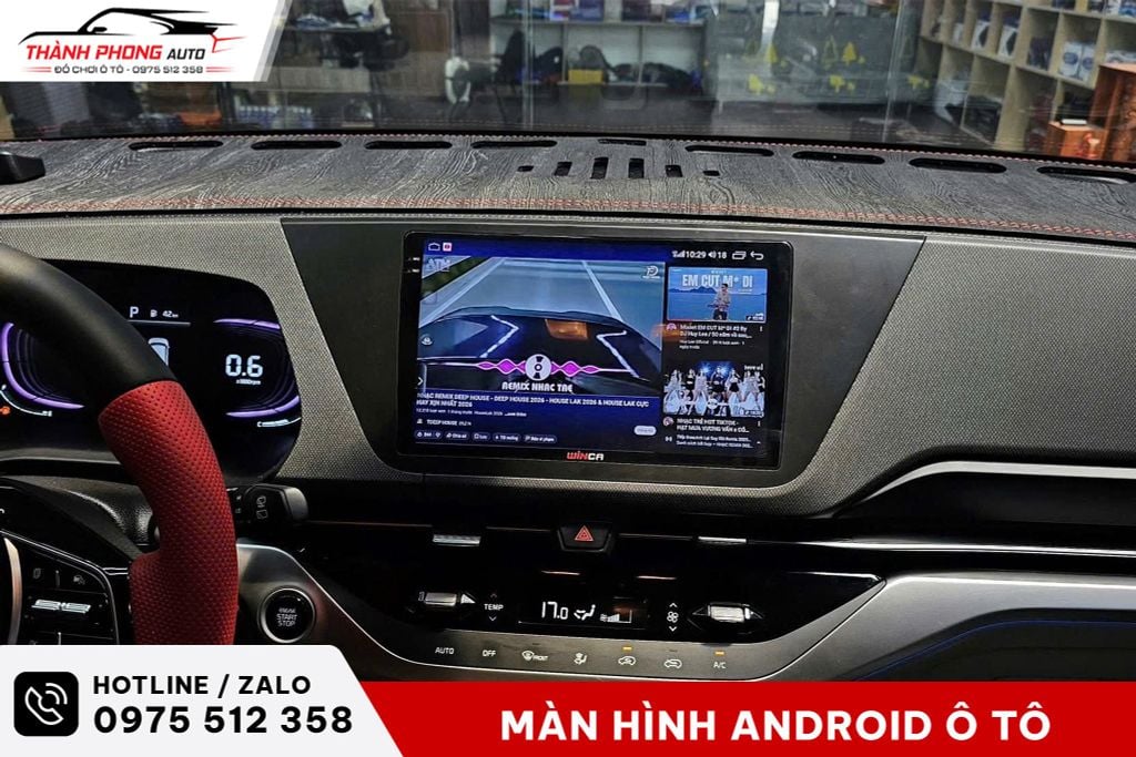 màn hình android ô tô giá rẻ