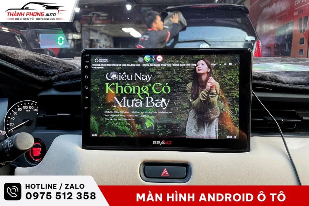 màn hình android ô tô giá rẻ