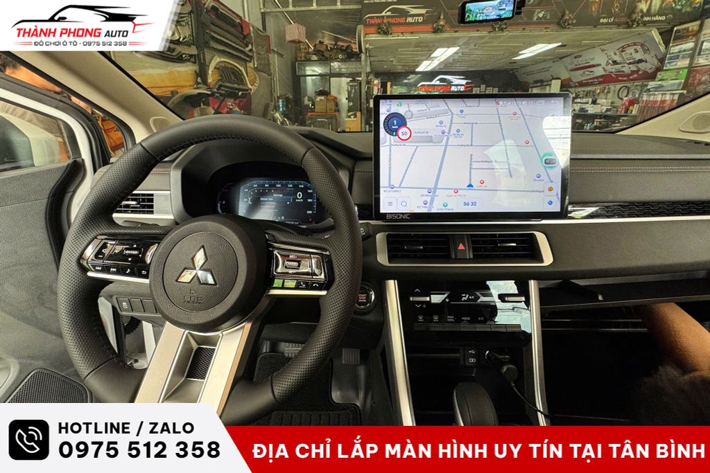 Địa chỉ lắp đặt màn hình android ô tô tại quận tân bình