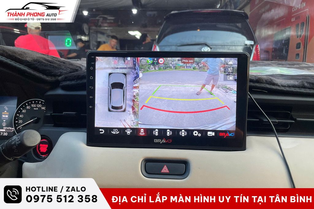 Địa chỉ lắp đặt màn hình android ô tô tại quận tân bình