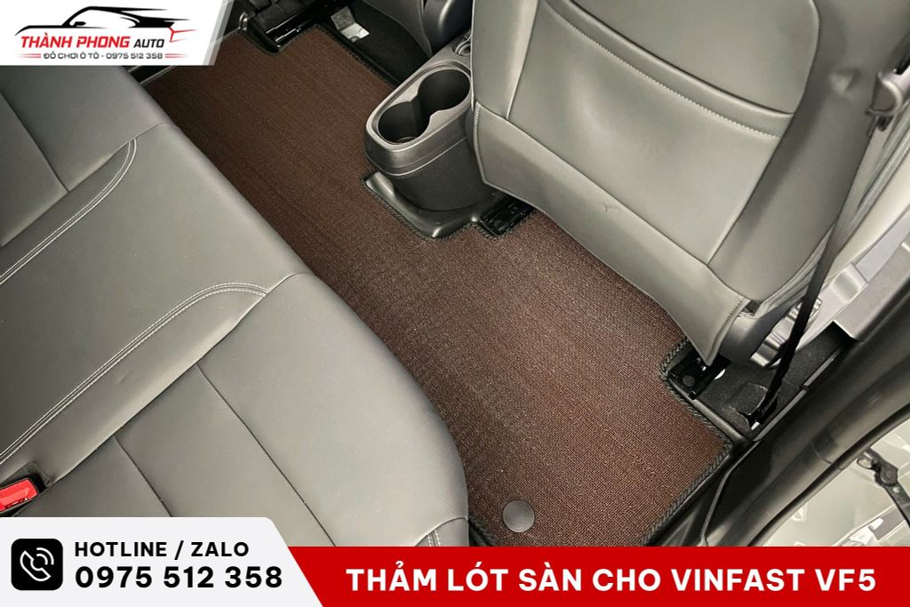 Thảm lót sàn nhựa khuôn đúc cho xe Vinfast VF5