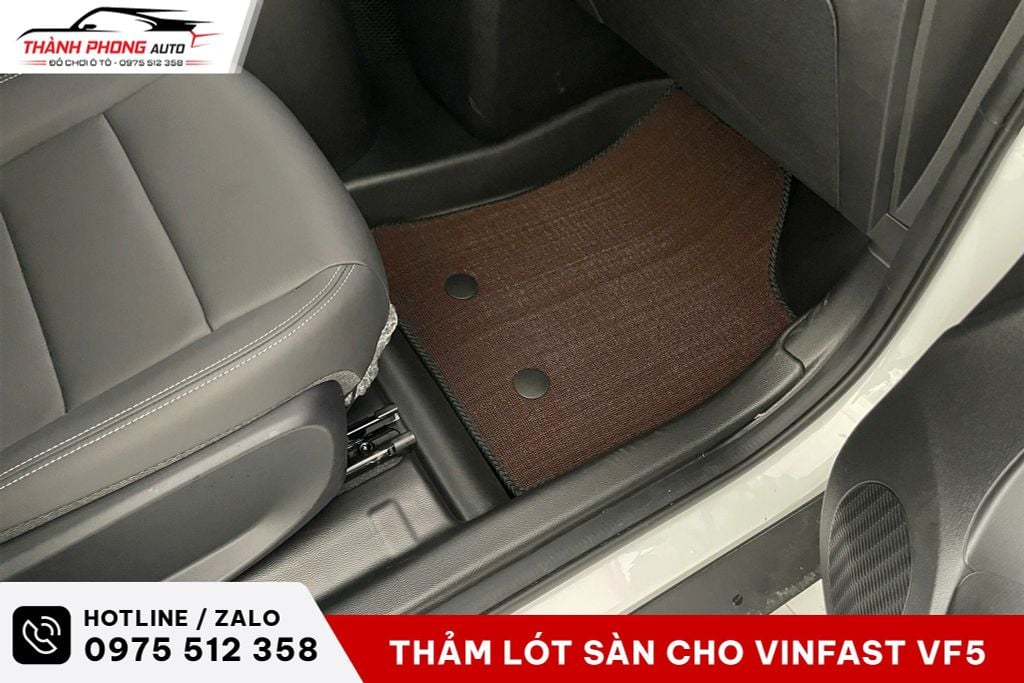 Thảm lót sàn nhựa khuôn đúc cho xe Vinfast VF5