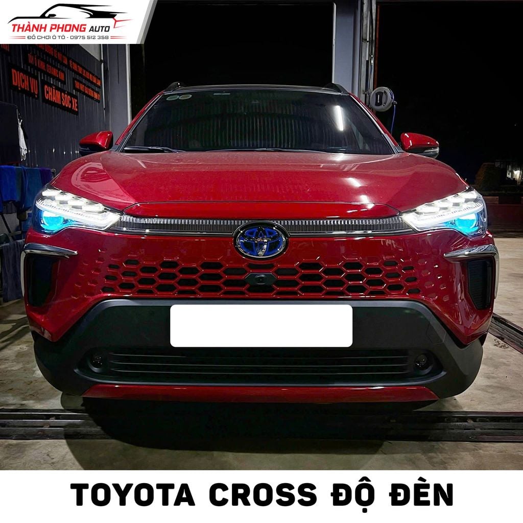 Toyota Cross độ đèn