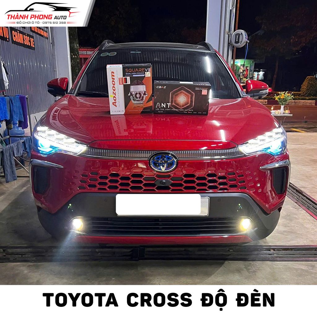 Toyota Cross độ đèn