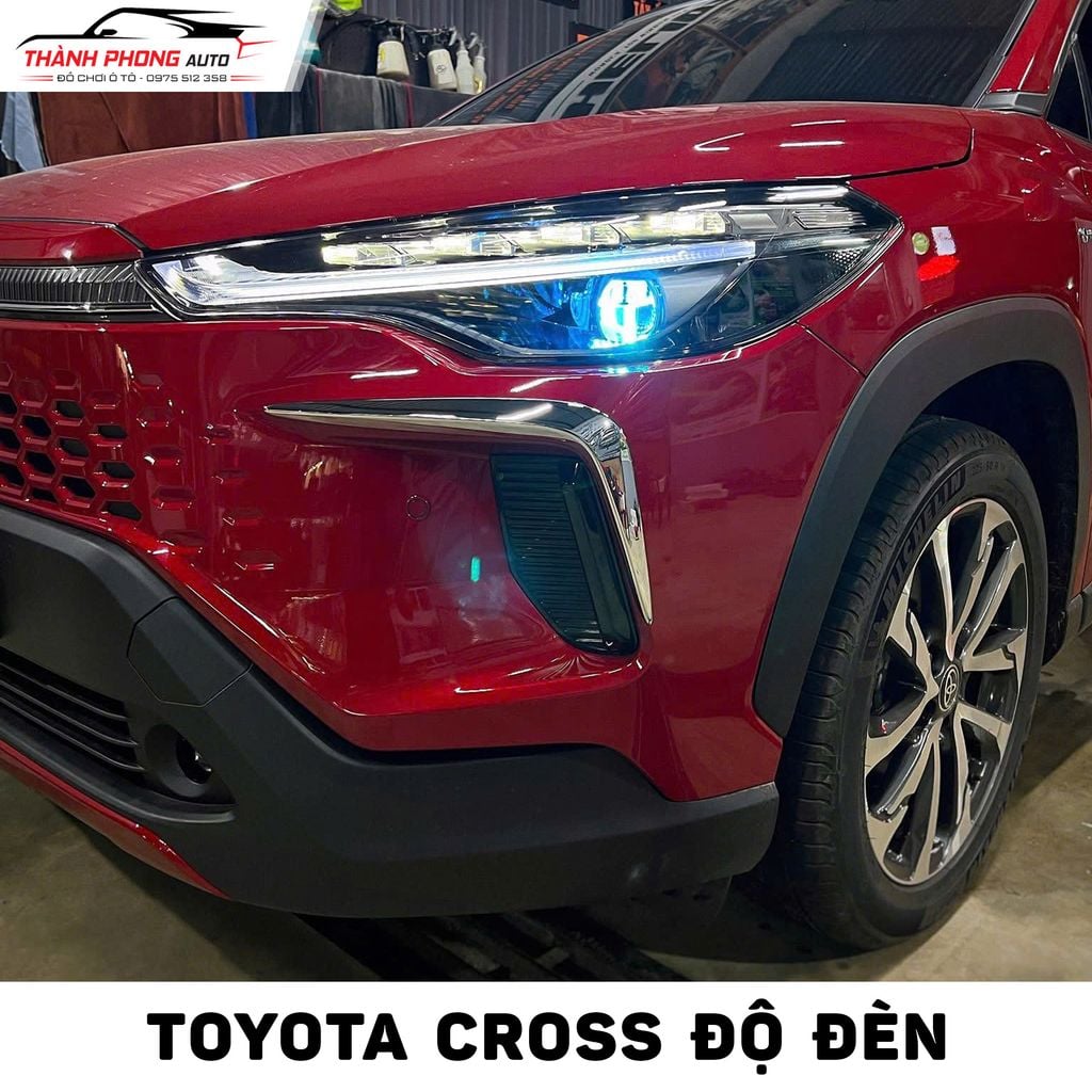 Toyota Cross độ đèn
