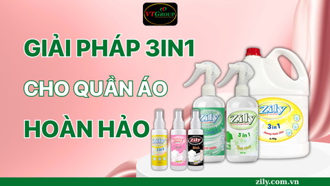 Giải Pháp 3in1 Cho Quần Áo Hoàn Hảo
