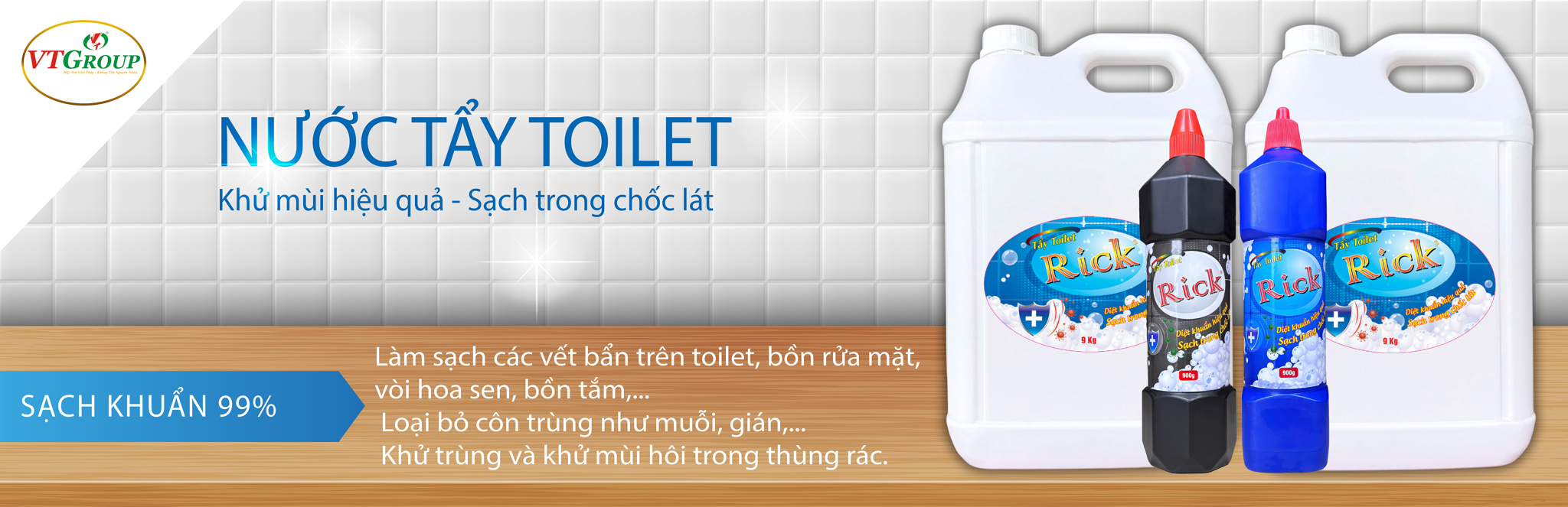 Nước Tẩy Toilet Rick