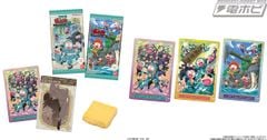 Bandai ra mắt bộ thẻ bài kim loại kèm bánh quy Nintama Rantaro với 30 mẫu sưu tập