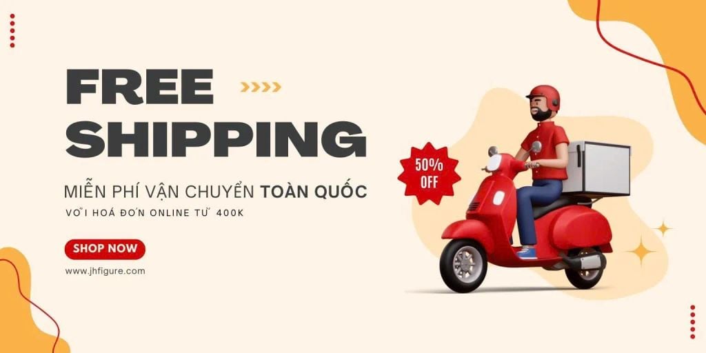 Miễn phí vận chuyển