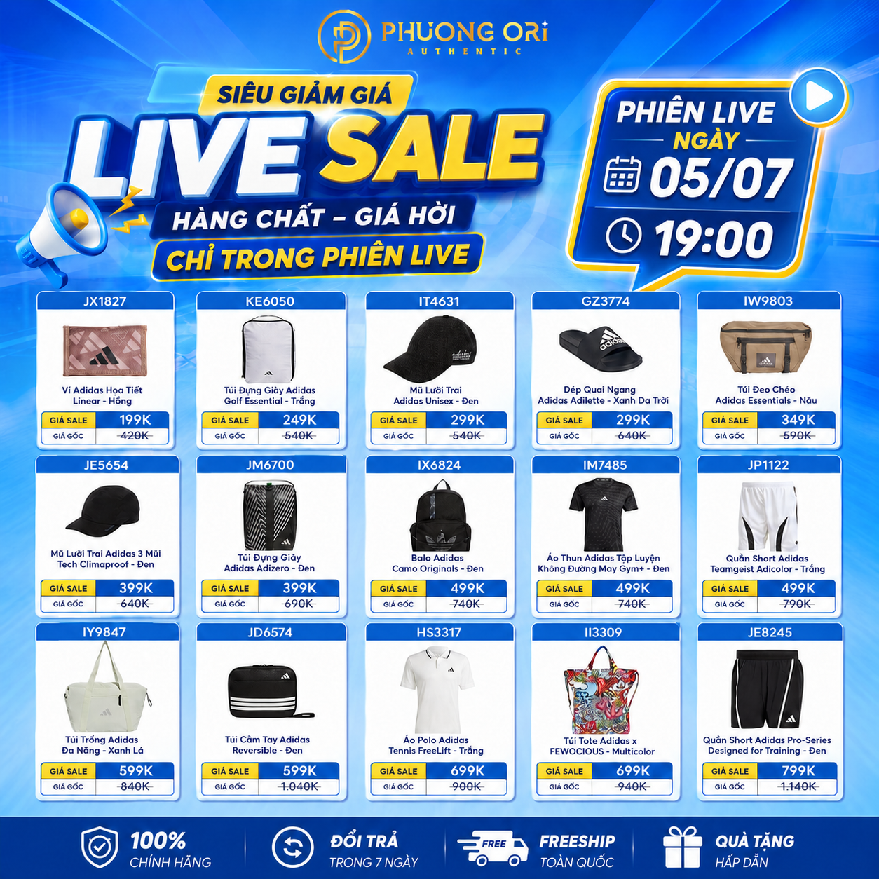 19H00 NGÀY 05/07 | PHIÊN LIVE SIÊU HOT ĐÃ SẴN SÀNG!
