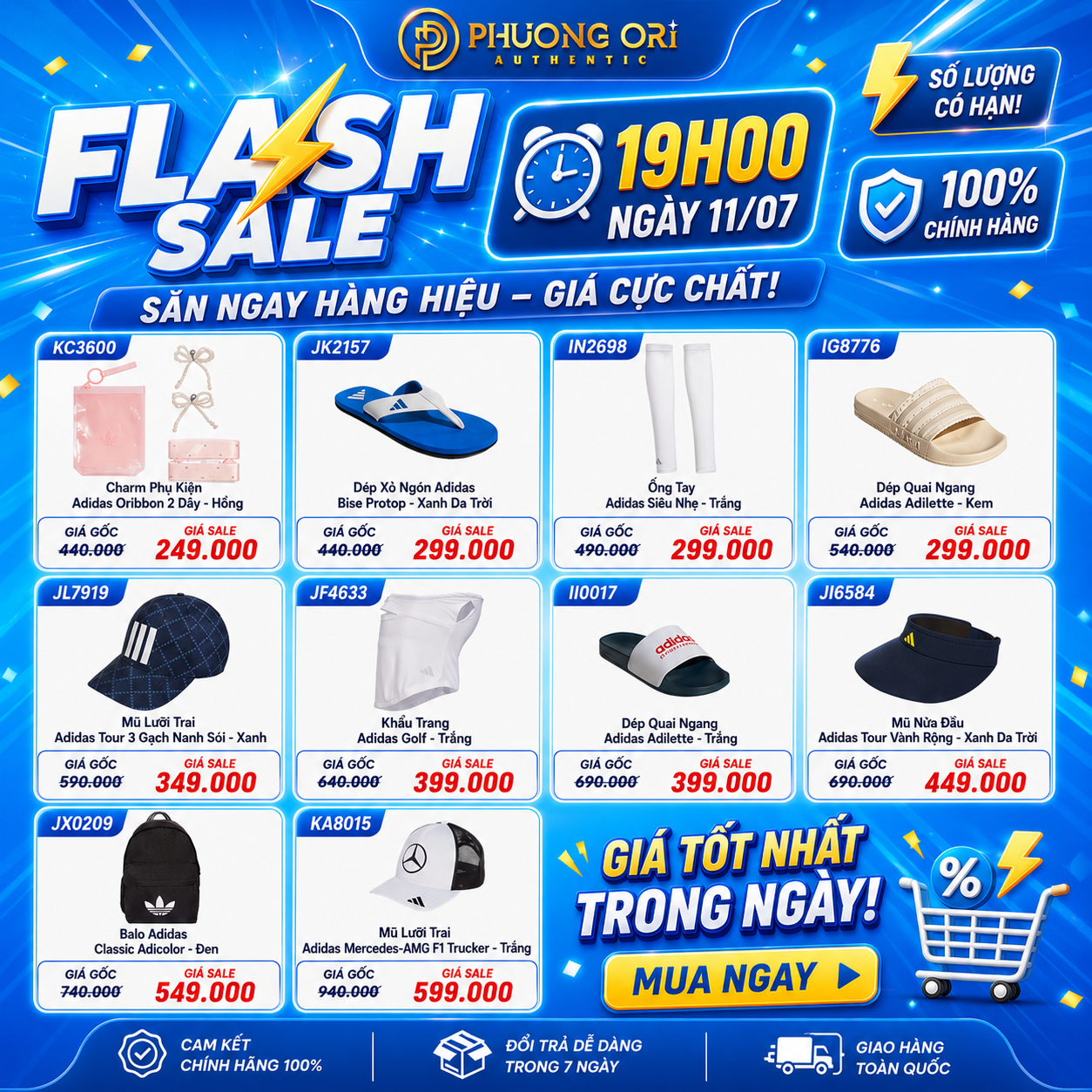 FLASH SALE 11/07 | SĂN DEAL CỰC HOT – GIÁ CHỈ TỪ 249K