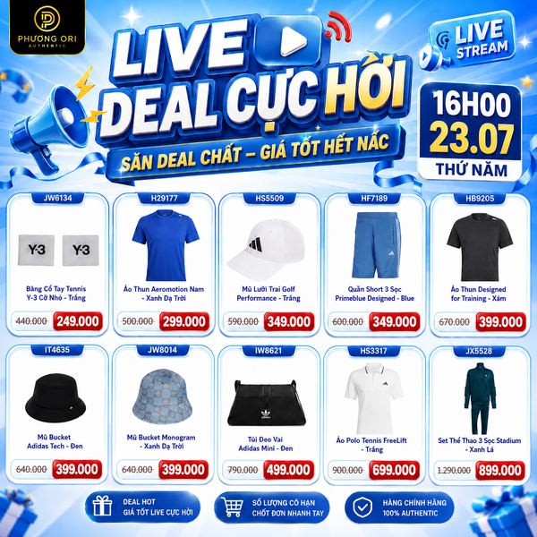 LIVE DEAL CỰC HỜI – GIÁ TỐT HẾT NẤC!