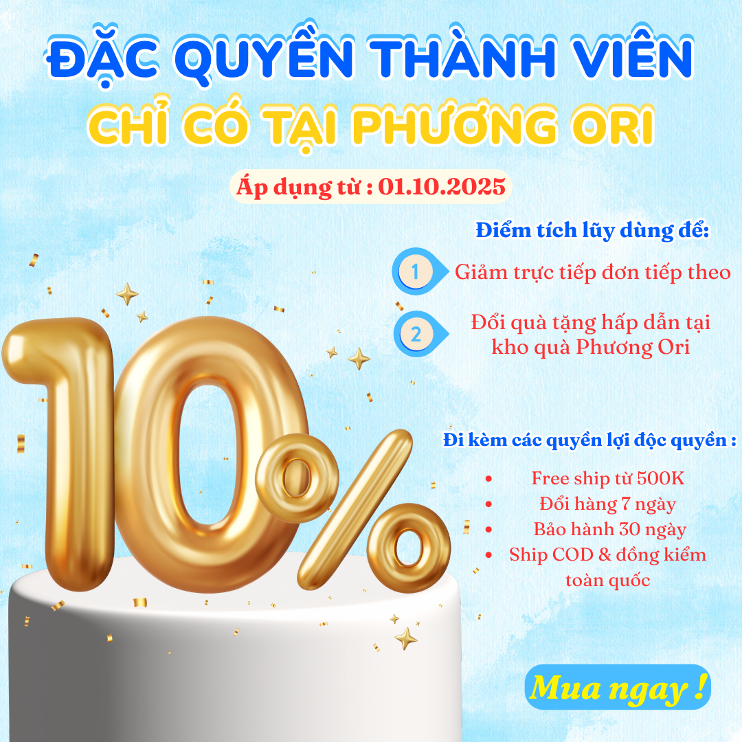 Chào Đón Hệ Thống Thành Viên Mới Cùng Phương Ori Authentic