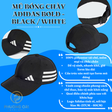 🧢 Mũ Bóng Chày Adidas Bold – Màu Đen, Phong Cách Năng Động