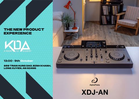 AlphaTheta Vietnam Ra Mắt XDJ-AN Tại K-Shark DJ Academy