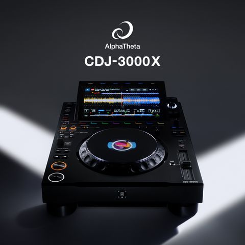 AlphaTheta chính thức ra mắt CDJ-3000X – thiết bị player DJ chuyên nghiệp thế hệ mới