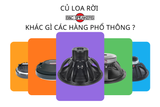 Củ loa rời B&C Speakers khác gì các hàng phổ thông ?