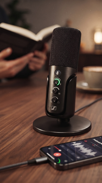 Sennheiser Profile usb microphone thu âm podcast livetream