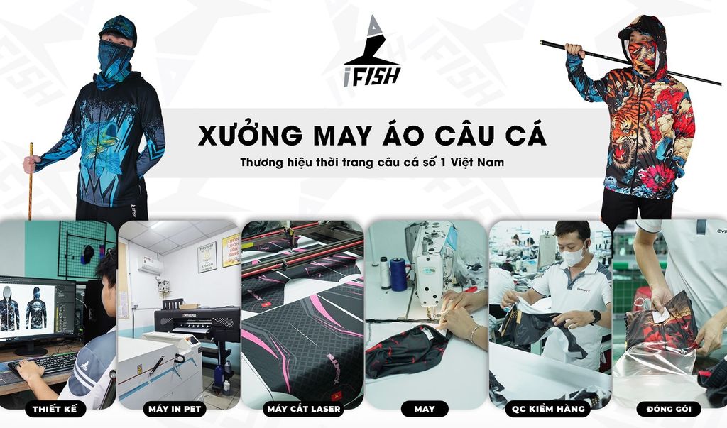 Công ty may đồng phục câu cá chuyên nhận đơn ODM