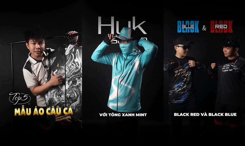 TOP 5 mẫu áo câu cá hot nhất tại IFISH