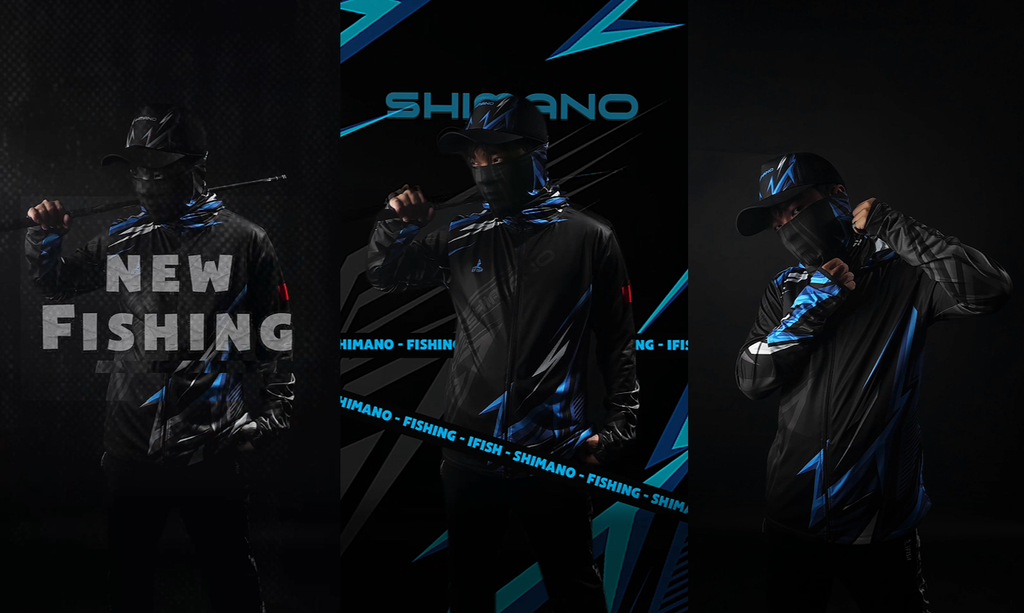 SHIMANO - Đen mạnh mẽ, xanh nổi bật