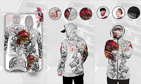 HÌNH ẢNH MỞ BÁN ÁO CÂU CÁ CHÉP LIÊN HOA