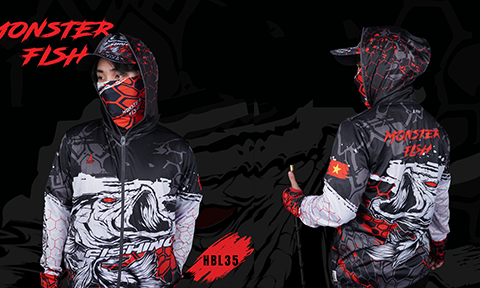 HÌNH ẢNH ÁO CÂU CÁ MONSTER FISH