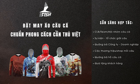 CLIP ADS ĐẶT MAY ÁO CÂU CÁ