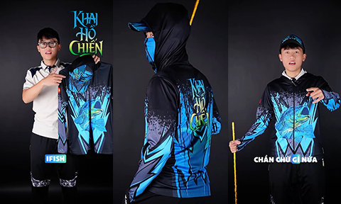 CLIP MỞ BÁN ÁO CÂU CÁ KHAI HỒ CHIẾN