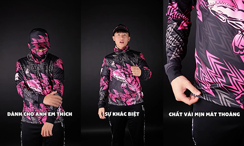 CLIP MỞ BÁN ÁO CÂU CÁ PINK LURE