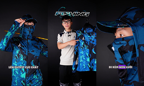 CLIP MỞ BÁN ÁO CÂU CÁ CAMO FISHING