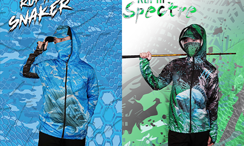 HÌNH ẢNH ÁO CÂU CÁ BỘ ĐÔI ROPHI SNAKER & SPECTRE