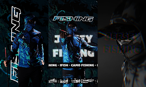 CLIP ANIMATION ÁO CÂU CÁ CAMO FISHING