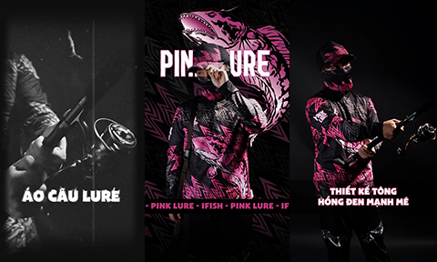 CLIP ANIMATION ÁO CÂU CÁ PINK LURE