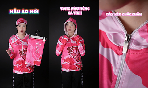 CLIP MỞ BÁN ÁO CÂU CÁ HỒNG NGƯ ẢNH