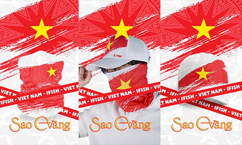 CLIP NÓN KHĂN CÂU CÁ VIETNAM SAO VÀNG