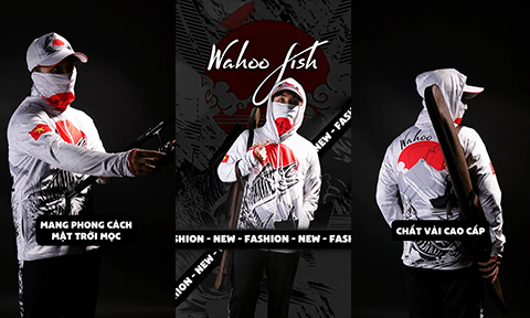 CLIP ANIMATION ÁO CÂU CÁ WAHOO FISH