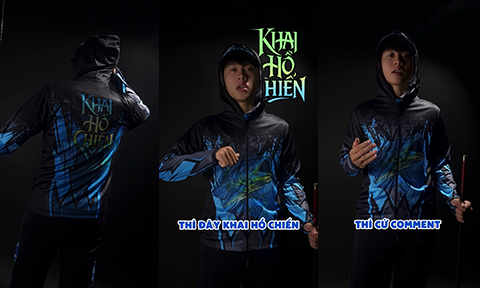 CLIP BÁN HÀNG ÁO CÂU CÁ KHAI HỒ CHIẾN