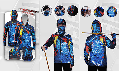 HÌNH MỞ BÁN ÁO CÂU CÁ SNAKEHEAD-CRYSTAL