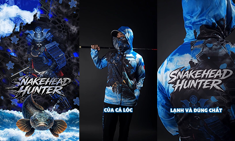CLIP MỞ BÁN ÁO CÂU CÁ SNAKEHEAD HUNTER