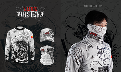 HÌNH POSTER ÁO CÂU CÁ LURE MASTERY